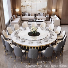 Bàn Xoay Tròn Lớn 16 Ghế 2125S