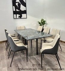 Bộ Bàn Ăn 8 Ghế Hiện Đại 1564S
