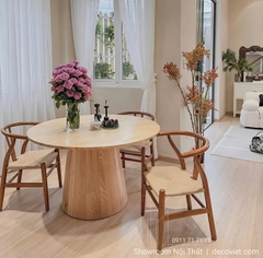 Bộ Bàn Ăn Gỗ 4 Ghế Hiện Đại 2917S