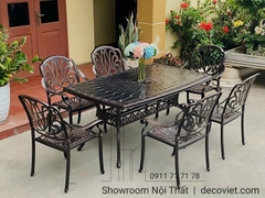 Bộ Bàn Ghế Ngoài Trời 2001T