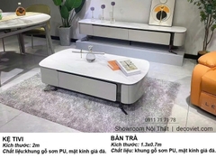 Combo Kệ Tivi Bàn Trà Giá Rẻ 97T