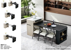 Đảo Bếp Kết Hợp Bàn Ăn Gấp Gọn 2764S