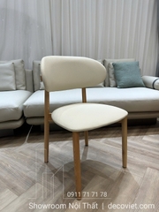 Ghế Ăn Gỗ Tự Nhiên Bọc Da 481S