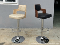 Ghế Bar Lưng Gỗ Bọc Da 262T