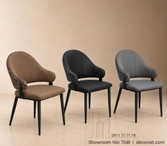 Ghế Ăn Nhập Khẩu Bọc Da 584S