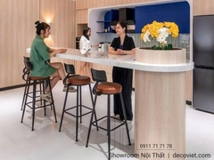 Ghế Quầy Bar Bọc Da 268T đẹp, nhỏ gọn