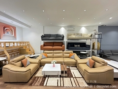 Sofa Da Bò Ý Cao Cấp 1017T