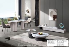 Set Bàn Trà Nhập Khẩu Mặt Đá 82T