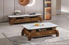 Set Kệ Tivi Bàn Trà Nhập Khẩu 137T