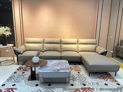Sofa Da Chữ L Hiện Đại 940T