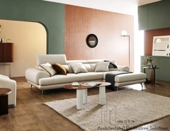 Sofa Da Thật 4128S