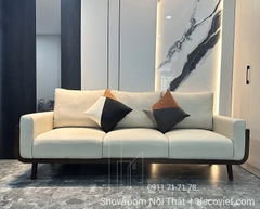 Sofa Gỗ Bọc Da Hiện Đại 905T