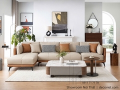 Sofa Góc Bọc Da Sinh Thái 1198T