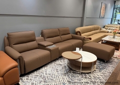 Sofa Nhập Khẩu Cao Cấp 1038T, Sofa Da Chỉnh Điện Thư Giãn