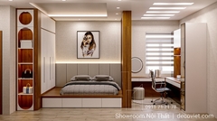 Thiết Kế 4 Phòng Ngủ Nhà Phố Đẹp Sang Trọng Tại Nhà Bè