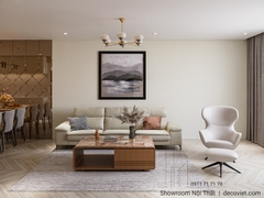 Thiết Kế Nội Thất Căn Hộ 3PN Sài Gòn Pearl 134m2