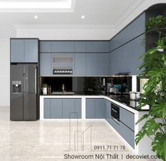 Thiết Kế Tủ Bếp Chữ L 424T