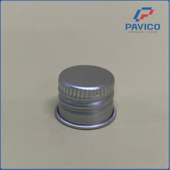 Nắp nhôm vặn-BẠC-18mm