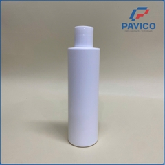 HR220-Chai HDPE trắng sứ 2% 220ml-24mm-22g