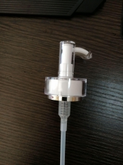 Đầu bơm acrylic viền vàng bạc 24/410