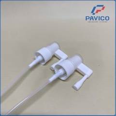 Xịt quay có nắp - TRẮNG (nhựa) - 18mm (20*35 - k nút - EV)