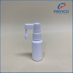 Xịt quay có nắp - TRẮNG (nhựa) - 18mm (20*35 - k nút - EV)