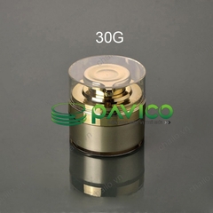 Vỏ hũ đựng kem mỹ phẩm nắp bơm kem