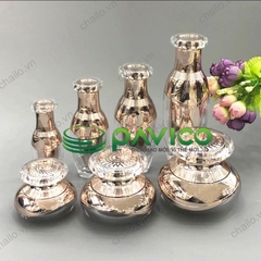 Bộ sản phẩm vỏ chai lọ đựng mỹ phẩm cao cấp 10-100ml
