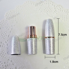 Vỏ son môi mạ sơn nhũ 1.9x7.5mm