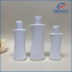 HE100-Chai HDPE eo lệch 100ml-24mm