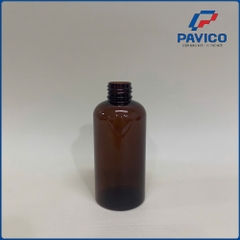 Chai PET nâu đất trong 4% 150ml -24mm-22g