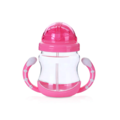 BÌNH UỐNG NƯỚC TRẺ EM KÈM ỐNG HÚT