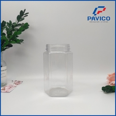 64H400-Hũ pet lục giác 400ml
