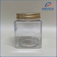 68HV400-Hũ PET vuông 400ml