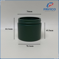 Hũ HDPE 235ml-76mm-24g