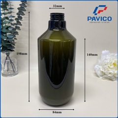 AK800-Chai PET vai vát 800ml-33mm-60g