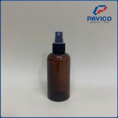 Chai PET nâu đất trong 4% 150ml -24mm-22g