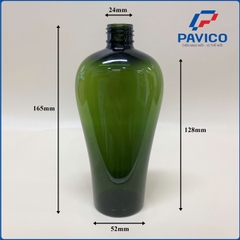 BG300-Chai pet thân bầu 300ml