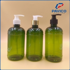 AK520-Chai PET xanh lá LOGO 520ml - 28mm - 48g