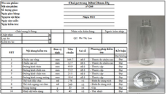 AV260-Chai PET dáng trụ 260ml-24mm
