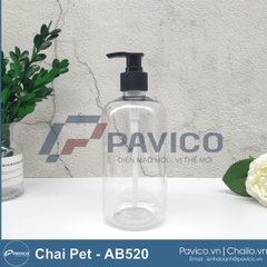 AB520-Chai nhựa pet 520ml