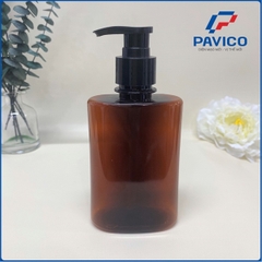 BH250-Chai pet thân dẹt 250ml-28mm