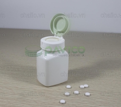 Vỏ lọ đựng thuốc viên nắp bật nắp vặn