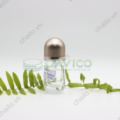 Mẫu vỏ chai lọ đựng nước hoa thủy tinh dáng tròn 50ml