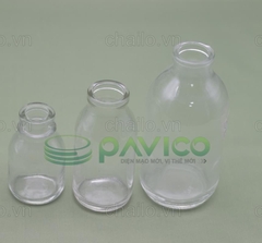 Vỏ chai lọ đựng dung dịch thuốc tiêm 15cc 30cc 50cc