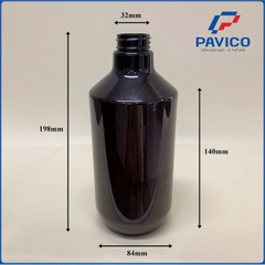 AK800-Chai PET vai vát 800ml-33mm-60g