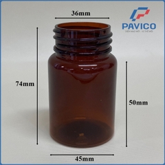 DA60-Lọ thuốc viên 60cc