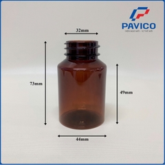 DV60-Lọ thuốc viên 60cc