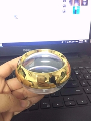 Hũ nhựa PP trong viền vàng 50g-MH-PP02