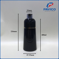 Bộ chai phủ bạc 400ml